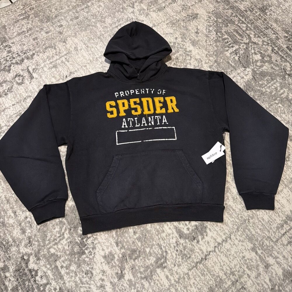 Spider Sp5der Issue 404 Hoodie Black L